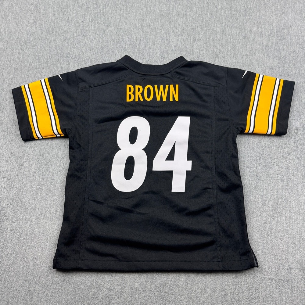 Nike Antonio Brown Pittsburgh Steelers #84 Jersey Youth Kid Medium NFL Football